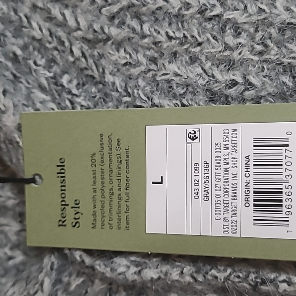 Goodfellow Gray Sweater - Picture 2 of 2